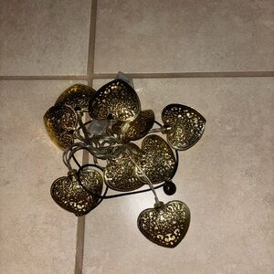 Heart lights decoration